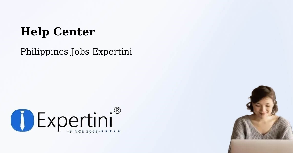 Help Center – Kasibu - Philippines Jobs Expertini