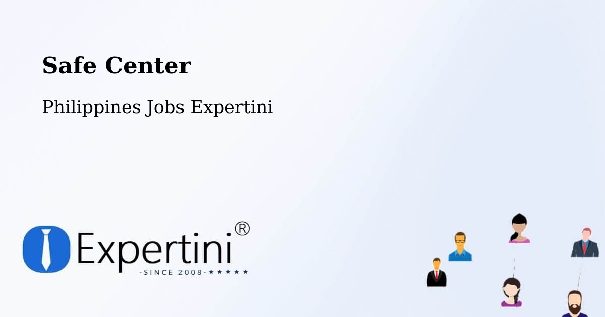 Safety Center – Kasibu - Philippines Jobs Expertini